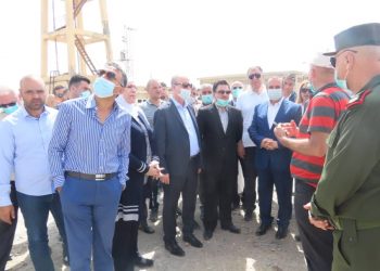 اللجنة الوزارية تتفقد المشاريع التنموية بمحافظة دير الزور