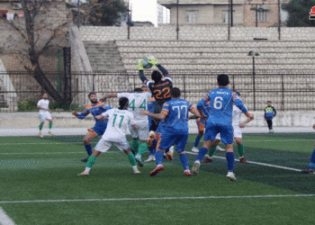 تشرين يواصل صدارته للدوري الممتاز بكرة القدم