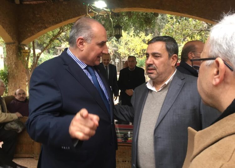 حفل غذاء للسادة أعضاء مجلس الادارة لغرفة تجارة دمشق – وكلمات وطروحات مستقبلية هامة .